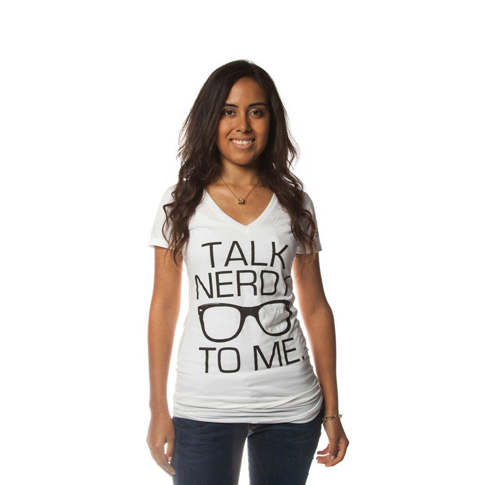 Engineering Republic Talk Nerdy Women's Tee