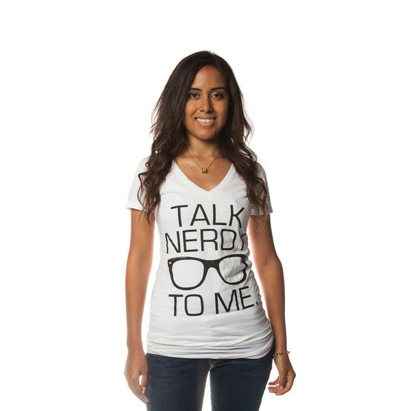 Engineering Republic Talk Nerdy Women's Tee