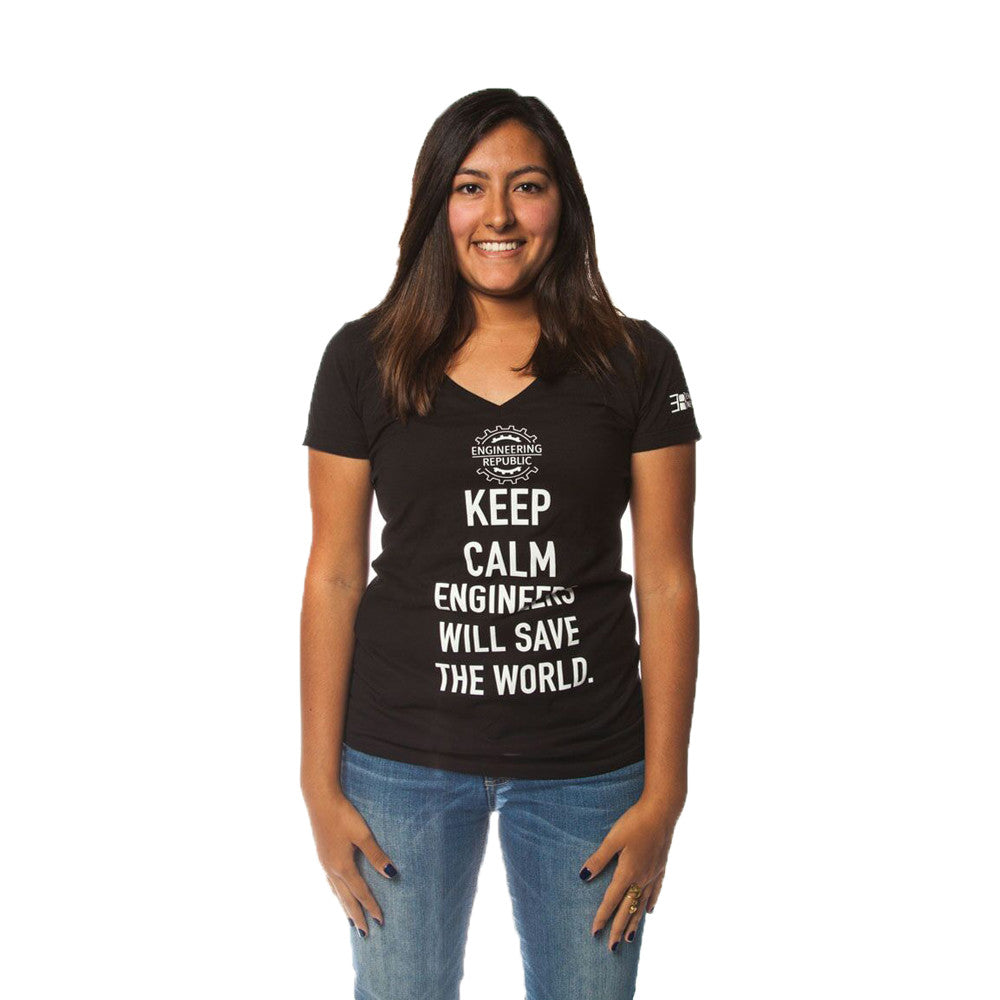 Engineering Republic Keep Calm Women's Tee