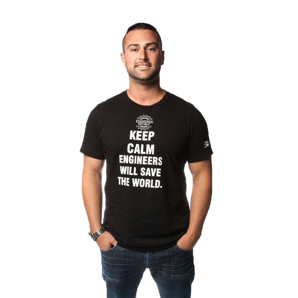 Engineering Republic Keep Calm Men's Tee