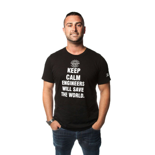 Engineering Republic Keep Calm Men's Tee