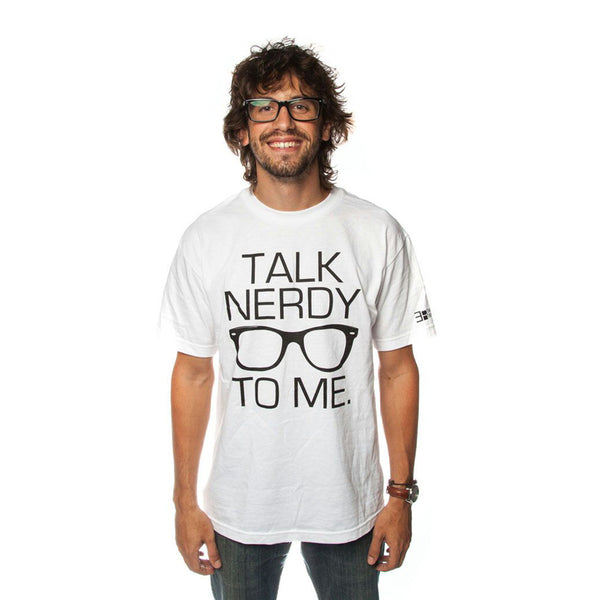 Engineering Republic Talk Nerdy Men's Tee