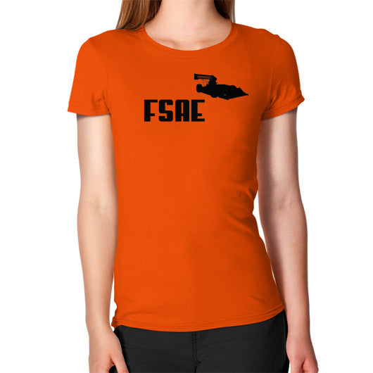 Women's T-Shirt Orange FSAEparts.com