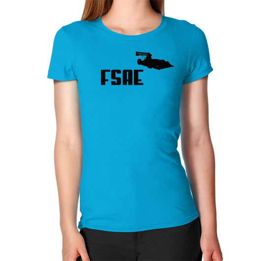 Women's T-Shirt Teal FSAEparts.com