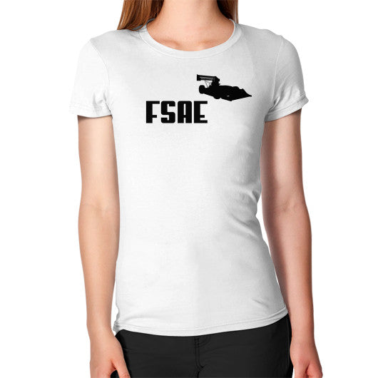 Women's T-Shirt White FSAEparts.com